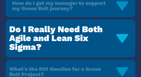 FAQ: Do I Really Need Both Agile and Lean Six Sigma?